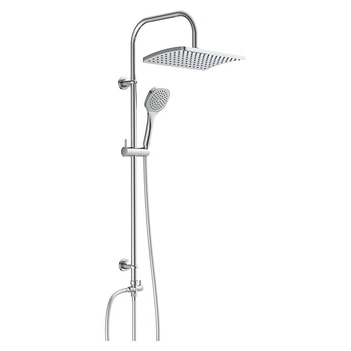 Camargue Duschsystem Florida (Höhe: 97 cm, Chrom) | BAUHAUS