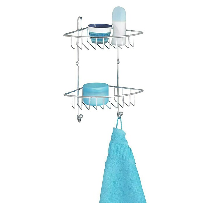 Wenko Milano Kutna košara za odlaganje 2  (D x Š x V: 22,5 x 30 x 16,5 cm) | BAUHAUS