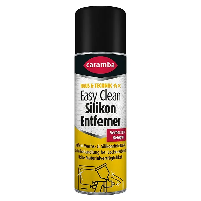 Caramba Silikonentferner Easy Clean - 300 ml - Produktbild eines Caramba Easy Clean Silikon Entferner Sprays für Haus & Technik. Entfernt Wachs- und Silikonrückstände zuverlässig.
