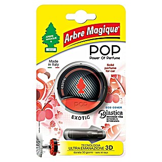 Ambientador de coche Pop (Exotic, Rojo, 30 días)
