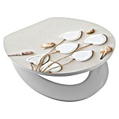 Poseidon WC-Sitz Beach (Mit Absenkautomatik, MDF, Abnehmbar)