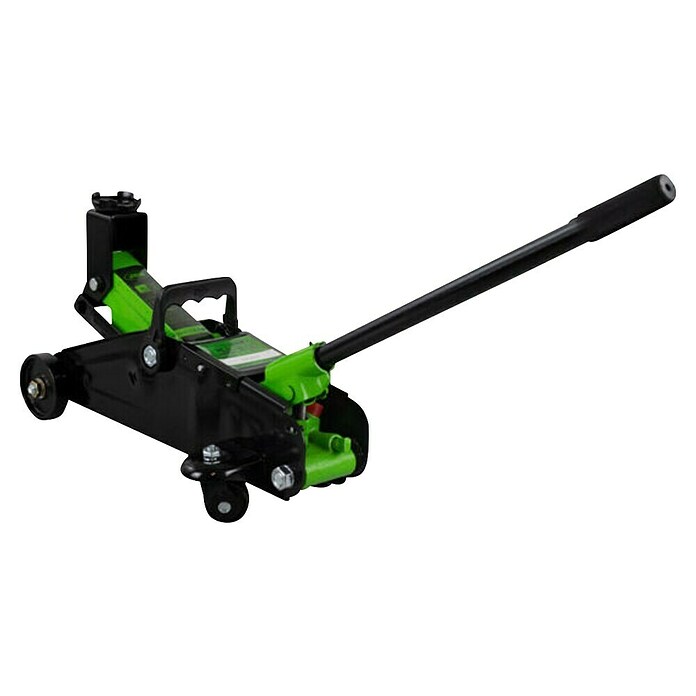 Gato hidráulico para coches (Carga soportada: 2.000 kg, Altura de elevación: 130 mm - 355 mm, 5,8 kg) | BAUHAUS