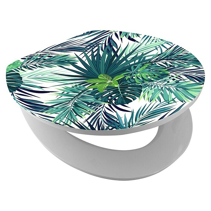 Poseidon Tapa de WC (Caída amortiguada, MDF, Desmontable)