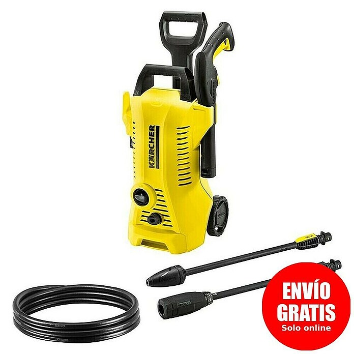 Kärcher Hidrolimpiadora de alta presión K2 Power Control (110 bar, 1.400 W, Capacidad de bombeo: 360 l/h) | BAUHAUS