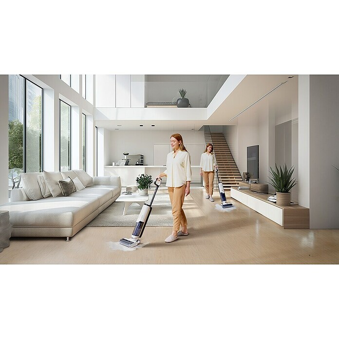 Tineco Aspirador en seco y húmedo de batería iFLOOR 5 (Duración de la batería: 23 min - 35 min, Volumen del depósito de agua: 0,8 l) | BAUHAUS