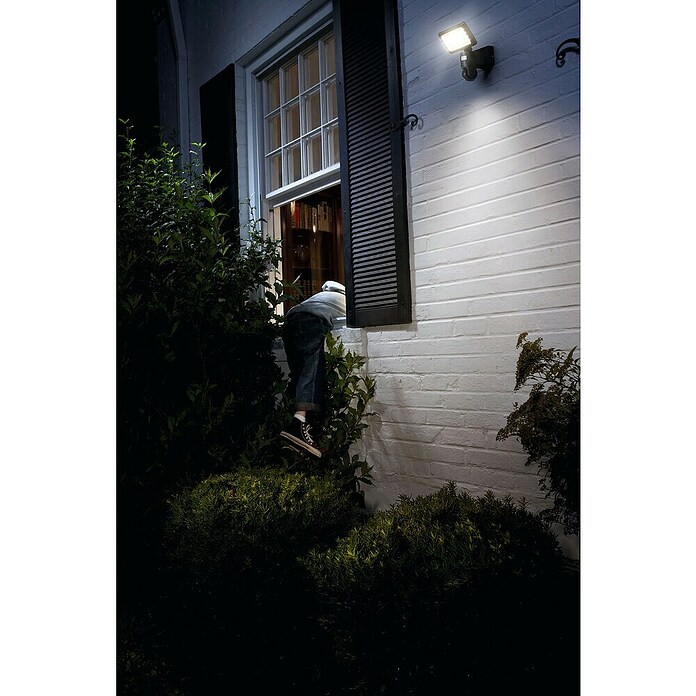 Osram LED-Außenwandleuchte (23 W, 20 x 19,7 x 26,2 cm, Dunkelgrau, IP44) | BAUHAUS