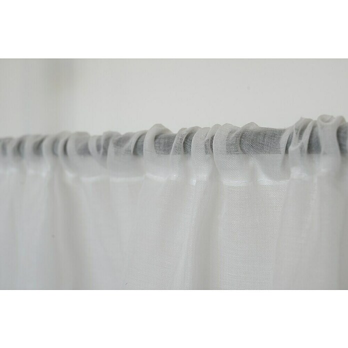Elbersdrucke Bistrogardine Liem (B x H: 140 x 48 cm, 100 % Polyester, Grau) | BAUHAUS
