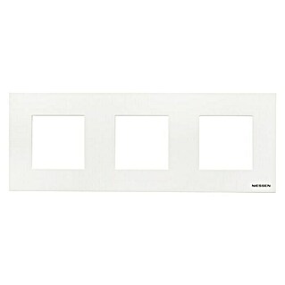 Niessen Zenit Marco (Blanco, Modelo de mecanismos: x 3, Plástico)