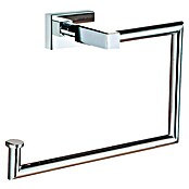 Bath Stage B-River Toallero de anilla (Ancho: 21,5 cm, Cromo, Brillante) | BAUHAUS