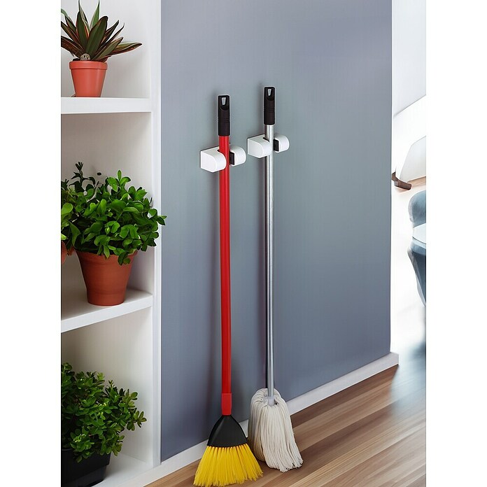 Inofix Colgador adhesivo 2056 (1 ud., Plástico, Blanco)