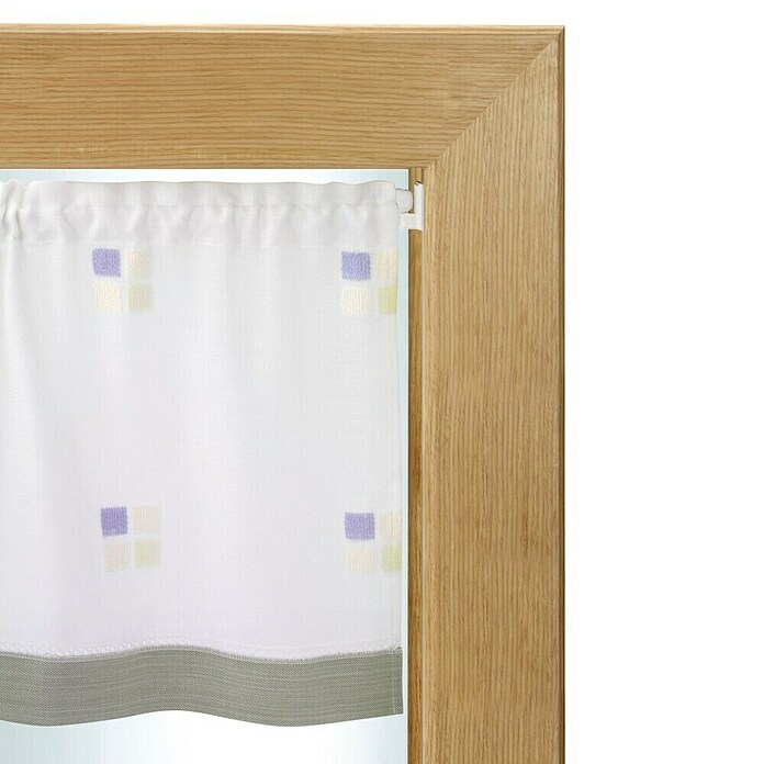 Inofix Colgador adhesivo 2042 (4 uds., Plástico, Blanco, Rectangular)