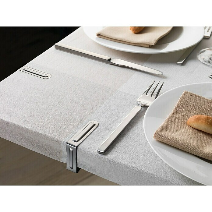 Inofix Pinza sujetamanteles (4 ud., Acero inoxidable) | BAUHAUS