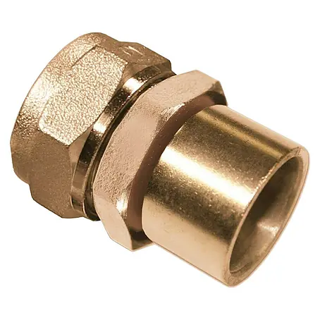 Isoltubex  Adaptador tubo cobre de compresión - PEX/PERT/multicapa
