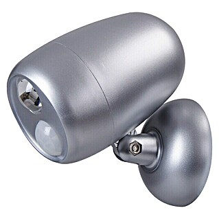 Ritter Leuchten LED usmjereni reflektor (1 W, Senzor pokreta, 60 x 98 x 105 mm, Srebrne boje)