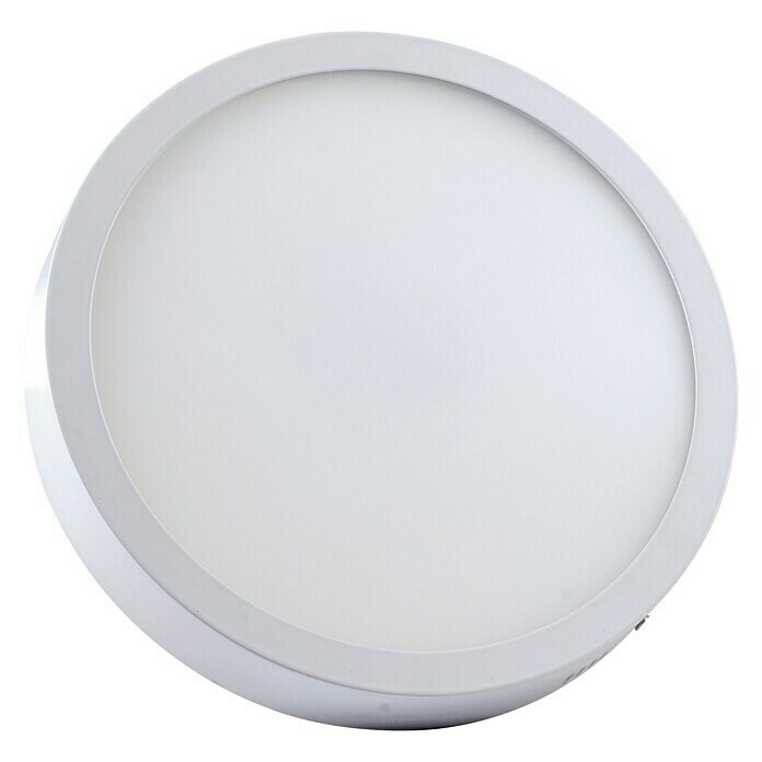 Alverlamp Plafón LED redondo luz cálida (30 W, Blanco, Ø x Al: 30 x 4 cm)