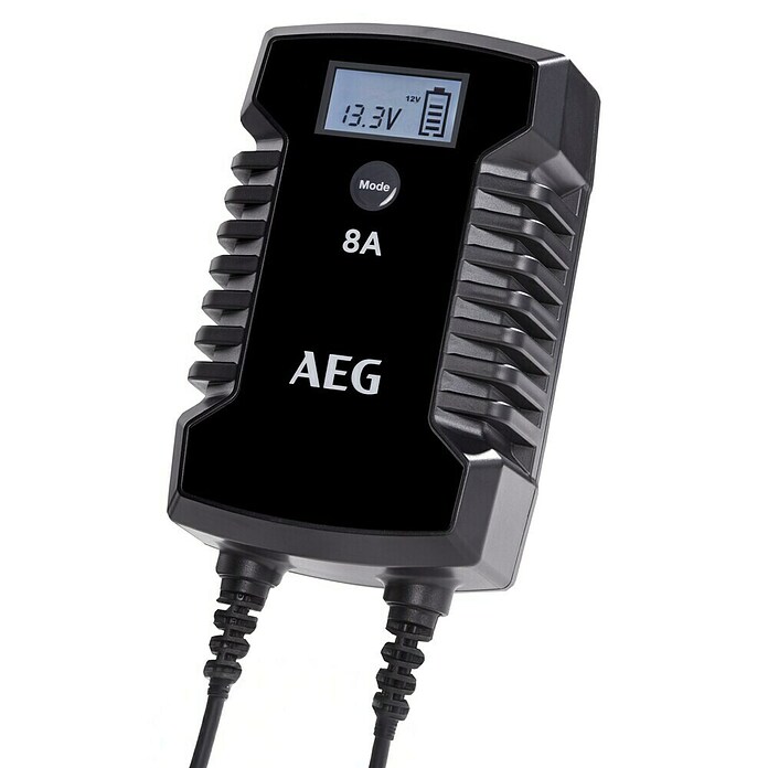 AEG Batterie-Ladegerät LD 8.0 (Ladestrom: 8 A, Passend für: 12 und 24 V Kfz-Batterien) | BAUHAUS