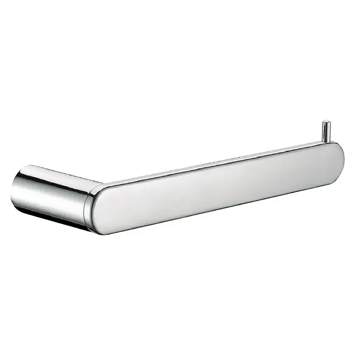 Bath Stage B-Moon Toallero de anilla - Cromo, Ancho: 22 cm, Brillante - Un toallero cromado moderno y brillante, perfecto para un baño con estilo. El toallero ofrece una solución elegante y práctica para colgar toallas.