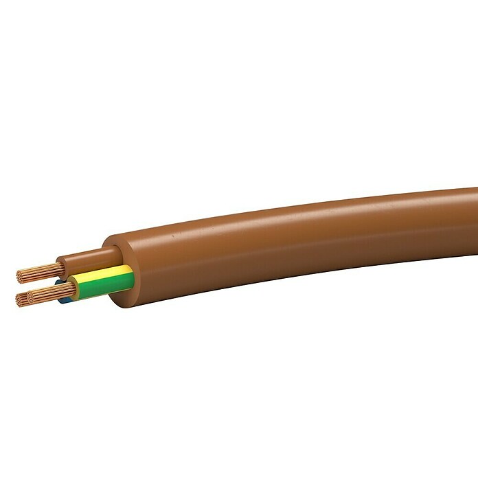 YML-J 3G0,75BRB5 PVC-SCHLAUCHLTG 3G0,75 BR 5M /