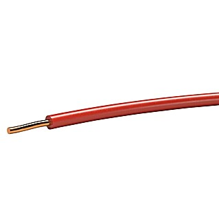 Klingelleitung YT1X0,6RT-B20 (Anzahl Adern: 1 Stk., Aderquerschnitt: 0,6 mm², Rot, 20 m)