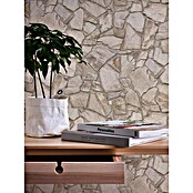 A.S. Création Papel pintado de vellón Piedra (Beige, Efecto piedra, 10,05 x 0,53 m) | BAUHAUS