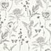 A.S. Création Papel pintado de vellón Flores y Animales 