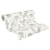 A.S. Création Papel pintado de vellón Flores y Animales (Beige, Floral, 10,05 x 0,53 m) | BAUHAUS