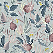 A.S. Création Cosmoliving by Cosmopolitan Papel pintado de vellón Flores (Azul-rosa-fucsia, Floral, 10,05 x 0,53 m) | BAUHAUS