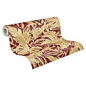A.S. Création Cosmoliving by Cosmopolitan Papel pintado de vellón Hojas (Rojo-dorado-marrón, Floral, 10,05 x 0,53 m) | BAUHAUS
