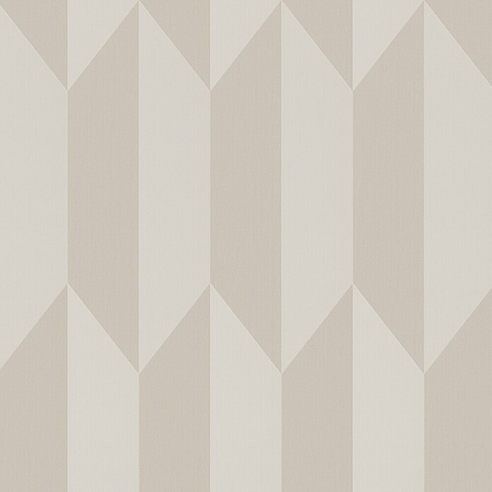 A.S. Création Cosmoliving by Cosmopolitan Papel pintado de vellón Geométrico (Beige metalizado, Gráfico, 10,05 x 0,53 m) | BAUHAUS