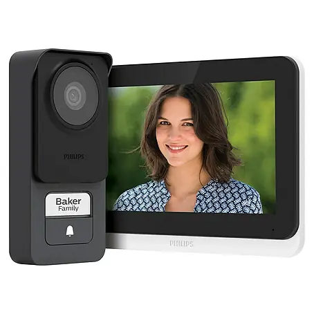 Philips WelcomeEye Farb-Video-Türsprechanlage Lite 2