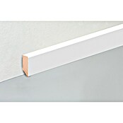Sockelleiste (L x B x H: 2 400 x 16 x 40 mm, Kiefer, Weiß, 10 Stk.) | BAUHAUS