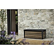 Keter Baúl para jardín Porto (L x An x Al: 145 x 70 x 60 cm, Walnut, Plástico) | BAUHAUS