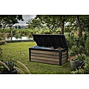 Keter Baúl para jardín Porto (L x An x Al: 145 x 70 x 60 cm, Walnut, Plástico) | BAUHAUS