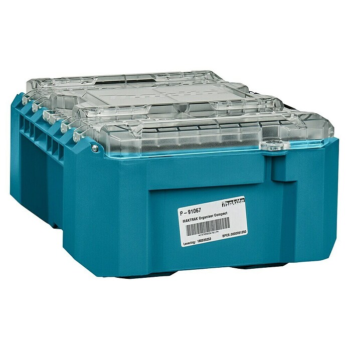 Makita Organizer Compact P-91067 (l x b x h: 38,9 x 28,7 x 16,2 cm, Aantal vakken: 5 st.) | BAUHAUS