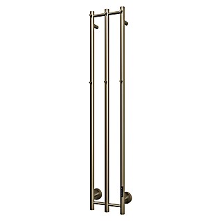 TVS Design Elektrische badkamerradiator PLUS 3 EL (Goud geborsteld, b x h: 28 x 150 cm)