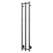 TVS Design Elektrische badkamerradiator PLUS 3 EL (Gun metal, b x h: 28 x 150 cm) | BAUHAUS