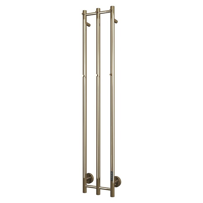 TVS Design Elektrische badkamerradiator PLUS 3 EL (Goud, b x h: 28 x 150 cm) | BAUHAUS