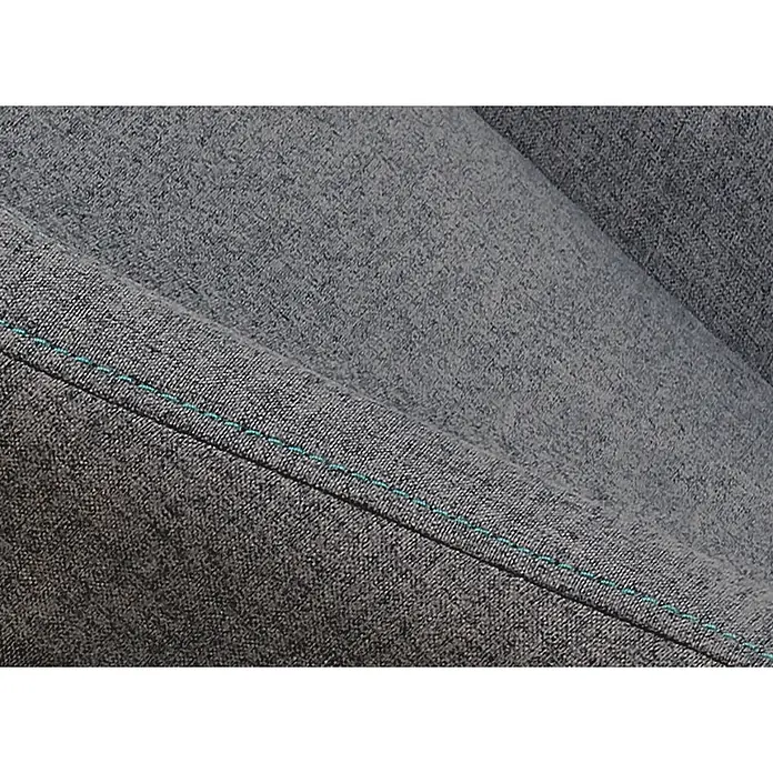 Nacon Silla de oficina PCCH-380 - Para Gamers, Gris, Cojín lumbar - Primer plano de tela gris con costuras verde azulado, ideal para tapicería y diseño de muebles.