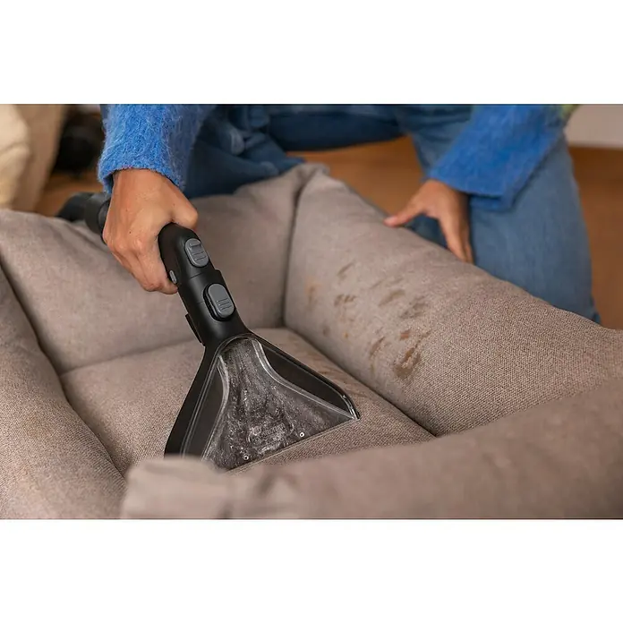 Kärcher Boquilla de alta presión XXL - Específico para: SE 3 Compact de Kärcher - Limpieza de un sofá sucio con un limpiador de manchas portátil para eliminar manchas y suciedad.