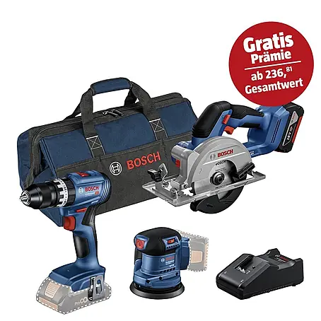Bosch Professional AMPShare 18V Maschinen-Set Combo-Kit