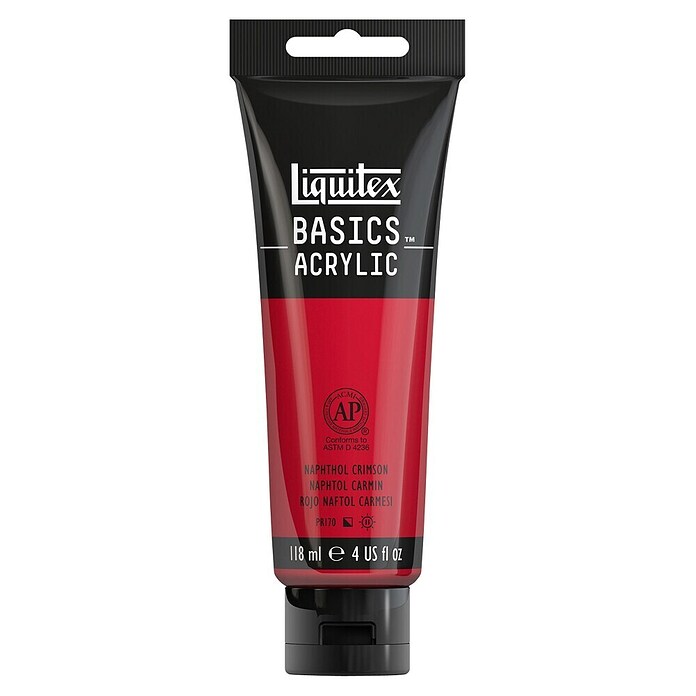 Liquitex Basics Akrilna boja (Naftol crvena, 118 ml, Tuba)