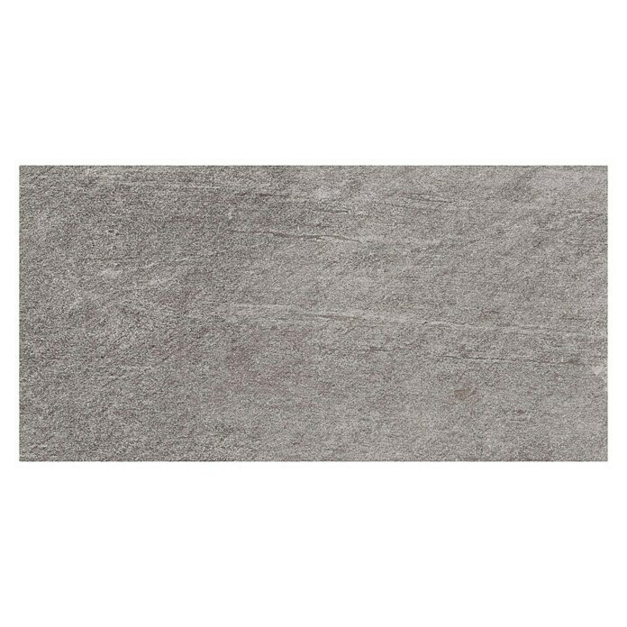 Feinsteinzeugfliese Regent Silver (30 x 60 cm, Silbergrau, Unglasiert)