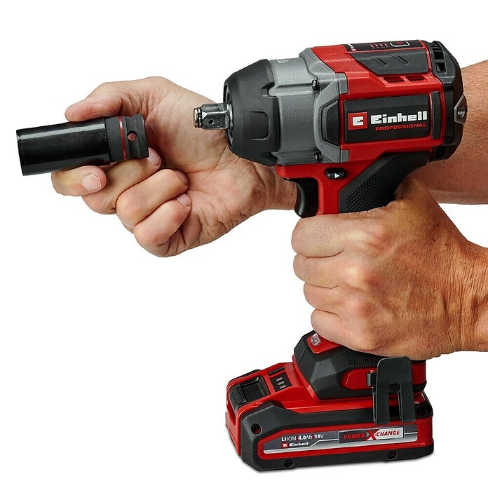 Einhell Power X-Change 18V Akumulatorski udarni vijačnik TP-CW 18/750-C Li BL-Solo  (18 V, Brez baterije, 750 Nm) | 2296 - Akkuschrauber/Akkubohrschrauber Marke | BBDI - Akkugeräte | BBD - Elektro WZ/Großmaschinen | BB - ElektroWZ/Großmaschinen | B - Werkz/Masch/Maschzubeh/Auto | BAUHAUS