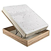 Espacio Descanso Canapé y colchón (L x An x Al: 190 x 90 x 54 cm, Natural, Abatible, Espuma HR y Viscoelástica) | BAUHAUS