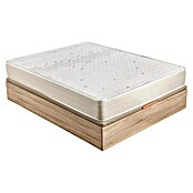 Espacio Descanso Canapé y colchón (L x An x Al: 190 x 90 x 54 cm, Natural, Abatible, Espuma HR y Viscoelástica) | BAUHAUS