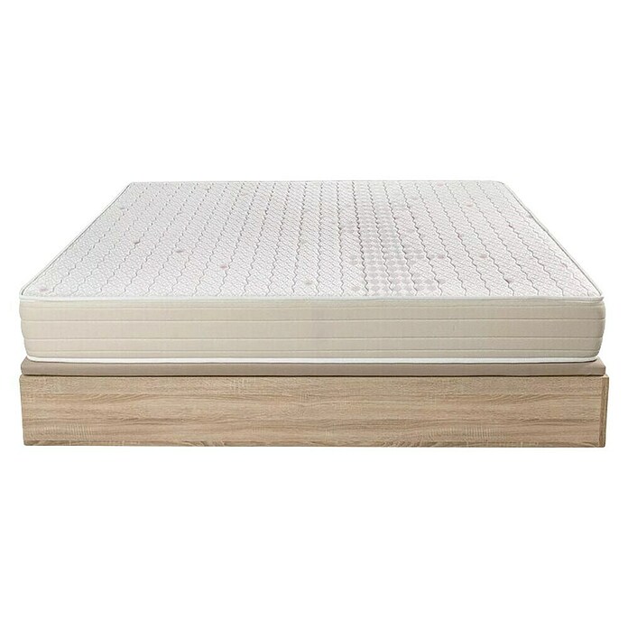 Espacio Descanso Canapé y colchón (L x An x Al: 190 x 90 x 54 cm, Natural, Abatible, Espuma HR y Viscoelástica) | BAUHAUS