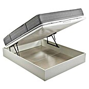 Espacio Descanso Canapé y colchón (L x An x Al: 190 x 90 x 58 cm, Blanco, Abatible, Muelles ensacados y Viscoelástica) | BAUHAUS