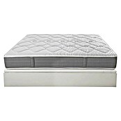 Espacio Descanso Canapé y colchón (L x An x Al: 190 x 90 x 58 cm, Blanco, Abatible, Muelles ensacados y Viscoelástica) | BAUHAUS