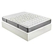 Espacio Descanso Canapé y colchón (L x An x Al: 190 x 135 x 56 cm, Blanco, Abatible, Espuma HR y Viscoelástica) | BAUHAUS