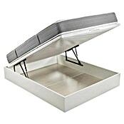 Espacio Descanso Canapé y colchón (L x An x Al: 190 x 135 x 56 cm, Blanco, Abatible, Espuma HR y Viscoelástica) | BAUHAUS